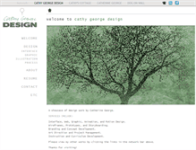 Tablet Screenshot of cathygeorgedesign.com